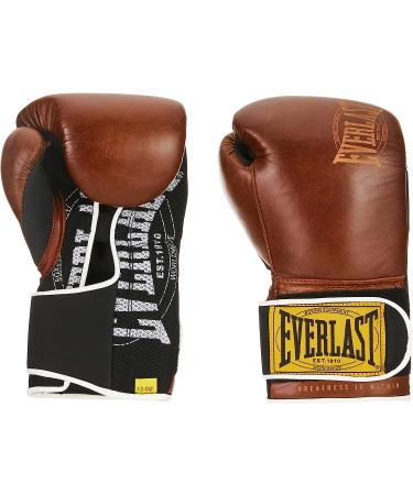 Everlast 1910 Classic Training Glove Brown 14oz - Durable and Stylish Gloves for Effective Training - Buy Online on GoSupps.com