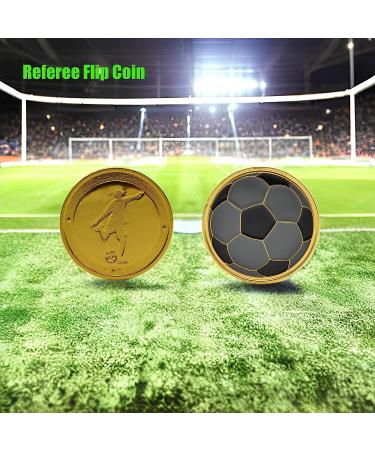 Soccer Referee Flags Kit - 8PCS Whistle, Cards, Score Book, Coin, Armband Set - Buy Online on GoSupps.com