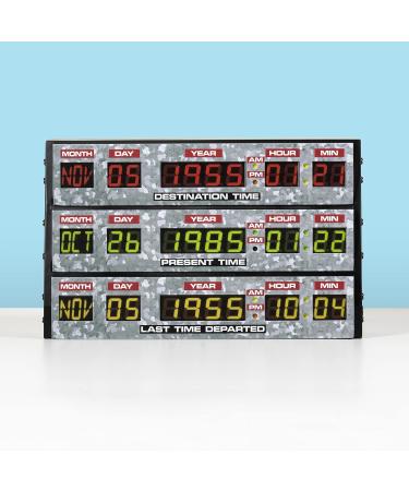 Numskull Back to The Future 3D Lamp Wall Light Plastic - Ambient Lighting Gaming Accessory for Bedroom Home Study Office Work - Official Back to The Future Merchandise 3D Back to the Future - Buy Online on GoSupps.com