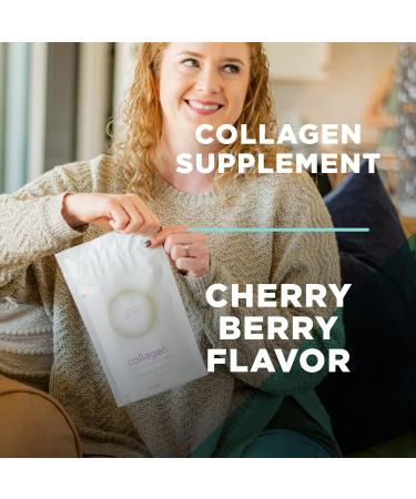AdvoCare Glow Collagen Dietary Supplement - Marine Collagen Supplement for Nail Skin & Hair Care - Includes Vitamins C D & E - 14 Stick Packs - Buy Online on GoSupps.com