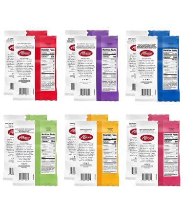 Albanese World's Best Gummi Variety Pack - 12 Flavor and Sour Bears, Mini Worms and Butterflies - 7.5oz Bag (Pack of 12) - Buy Online on GoSupps.com