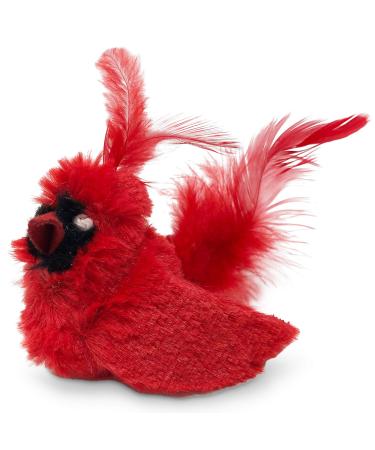 OurPets Play-N-Squeak Real Birds Cat Toys (Cat Toys for Indoor Cats, Catnip Toys, Catnip Toys for Cats with Real Chirping Bird Electronic Sound) Interactive Cat Toys for Indoor Cats with Catnip Fly Over