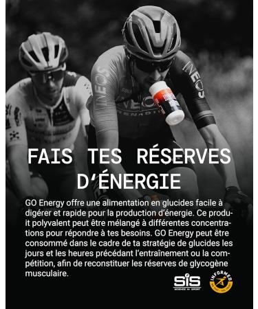 Science in Sport GO Energy Drink Powder 1.6kg Vegan Lemon - High Energy Carbohydrate Powder with 47g Carbohydrates - Maltodextrin Powder for Power Training - Buy Online on GoSupps.com