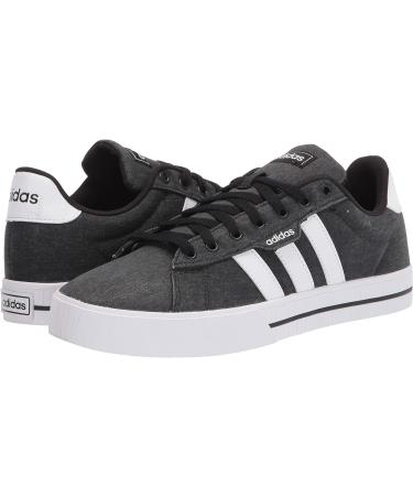 adidas Men's Daily 3.0 Skate Shoe - Size 8, Core Black/Cloud White - Buy Online on GoSupps.com