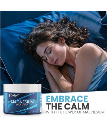 Magnesium Cream for Sleep Leg Cramps & Muscle Soreness Highly Concentrated & Deep Penetrating Topical Magnesium Chloride - Arnica Shea Butter & Lavender Oil Made in USA 4oz 4 Fl Oz (Pack of 1) - Buy Online on GoSupps.com