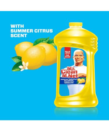 Mr. Clean All Purpose Cleaner Liquid Bathroom & Floor Cleaner Summer Citrus Scent 3.78 L - Buy Online on GoSupps.com