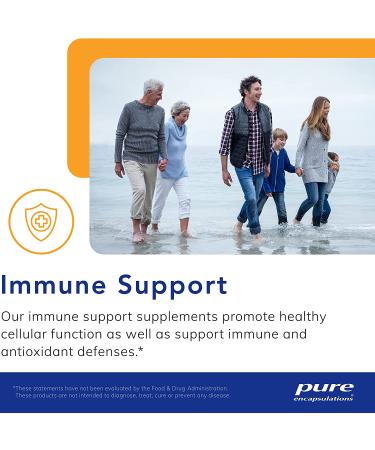 Pure Encapsulations Zinc 15mg | Immune Support & Growth | Zinc Picolinate Supplement - 60 Capsules - Buy Online on GoSupps.com