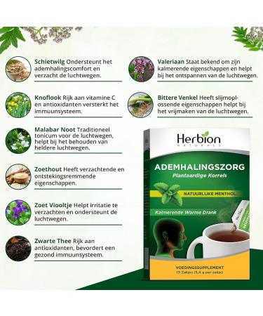 Herbion Pakistan LTD Herbion Naturals Respiratory Care Herbal Granules 10 Ct for the whole family Promotes a healthy nasal cavity & respiratory function Supports the immune system pack of 2 - Buy Online on GoSupps.com