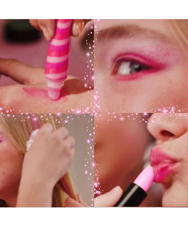 Miraculous Ladybug Kids Makeup Set | 10-Piece Non-Toxic Cosmetics Kit with Nail Polish Hair Chalk & Stickers - Perfect Marinette Themed Gift for Children - Buy Online on GoSupps.com