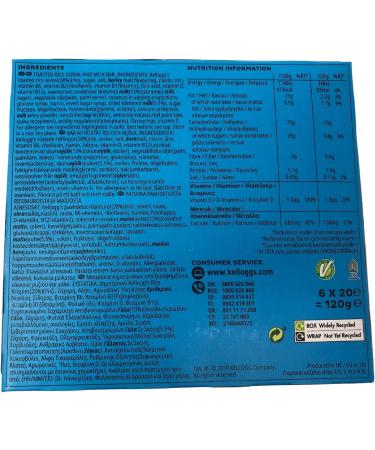 Multiple Kelloggs Coco Pops Lot de 18 barres de riz Krispies 20 g x 18 barres de 20 g - Buy Online on GoSupps.com