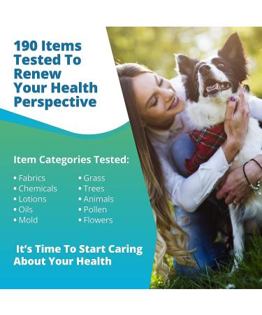 5Strands Environmental Intolerance Test - Home Sensitivity Test for 190 Outdoor & Indoor Items - Accurate Hair Analysis - Results in 7 Days - Buy Online on GoSupps.com