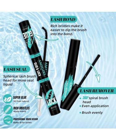 Lash Extension Kit Daybreak Lash Clusters kit Lash Bond and Seal Eyelash Remover and Lash Applicator for Diy Lash Extension Kit at Home by AMZGlRL(Daybreak D-Mix8-16mm kit) 1 count (Pack of 1) Daybreak - Buy Online on GoSupps.com