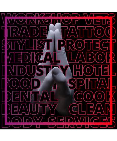 Ampri Biodegradable Nitrile Gloves - Green Powder-Free 100 Pieces/Box Size L | Disposable Nature Gloves by Med-Comfort (XS S M L XL) - Buy Online on GoSupps.com