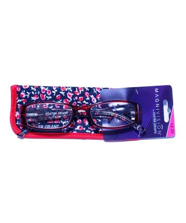 Foster Grant Thelma Women's Reading Glasses Eyeglasses with Case +1.50