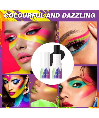 mawel Body Paint Bar Athletic Body Paint Bar 3 Years Mixing Face Paint Supplies Long Lasting Waterproof Eye Bar Resistant - Buy Online on GoSupps.com