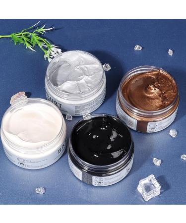 Temporary Hair Colour Wax Black Hair Wax Hair Style Dye Mud Unisex Fashion Styling Washable Dye Cream for Halloween Role Playing Masquerade - Buy Online on GoSupps.com