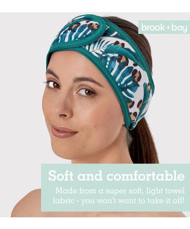 Spa Headband for Women - Tropical Safari Makeup & Skincare Face Wash Band - Buy Online on GoSupps.com