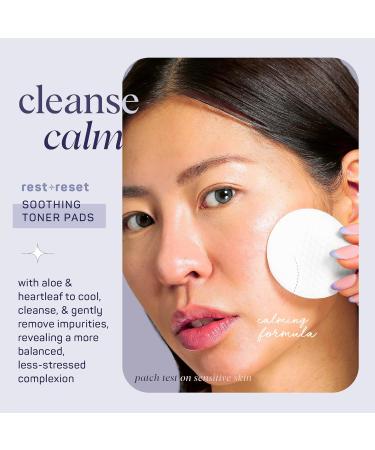 Shop SpaLife Beauty Rest & Reset Toner Pads - Nourishing Face Pads for Uneven Skin Tone Redness & Clogged Pores - Hydrating Aloe & Heartleaf Formula - Buy Online on GoSupps.com