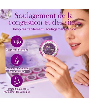 Bombe de Douche la Lavande Lot de 8 Vapeur de Douche d Aromath rapie aux Huiles Essentielles Naturelles Relaxation & Soulagement du Stress Cadeau Bien- tre Femme & Homme - Buy Online on GoSupps.com