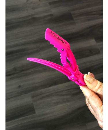 Framar Rubberized Hair Clips - Best Grip & Styling Tool for All Hair Types | International Shipping Available - Buy Online on GoSupps.com
