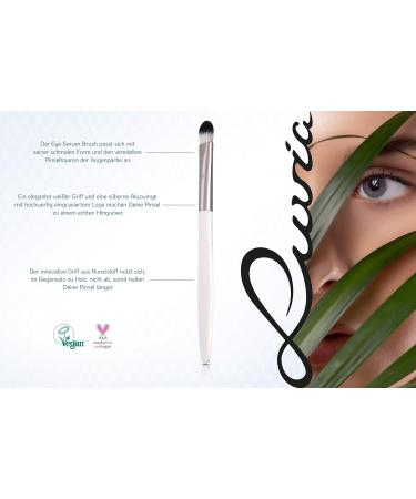 Shop Luvia Eye Care Set: Rose Quartz Roller S300 & Eye Brush for Moisturizers Creams Masks & Serums International Shipping Available! - Buy Online on GoSupps.com