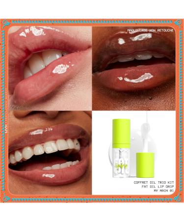 NYX Professional Makeup - Coffret No l & fin d'ann e - Trio Gloss Huiles L vres - Haute brillance - Hydratation 12H - Fat Oil - Teintes : My Main Newsfeed Holi-Bae - Buy Online on GoSupps.com