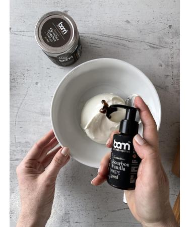 BAM Luxurious Bourbon Vanilla Paste 50 ml Home and Pro Pastry Madagascar Vanilla Extract for Desserts - Buy Online on GoSupps.com