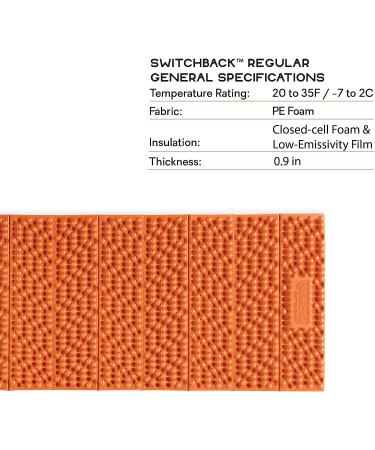 NEMO Switchback Foam Sleeping Pad | Regular Size - Buy Online on GoSupps.com