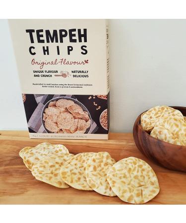 Archipelago Tempeh Chips Original - 140g | Healthy Chips | No-MSG - Buy Online on GoSupps.com