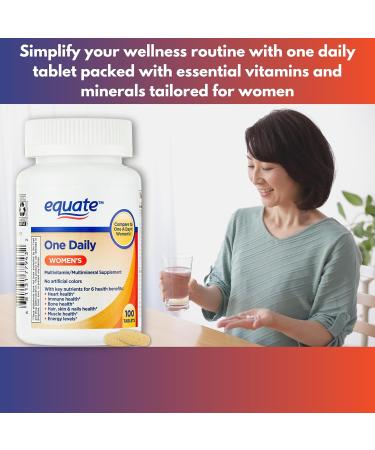 FUSION SHOP STORE Smart choices meaningful life! Multivitamin Multimineral for Woman- One Daily Supplement Tablets 100ct (Pack of 1) - Buy Online on GoSupps.com
