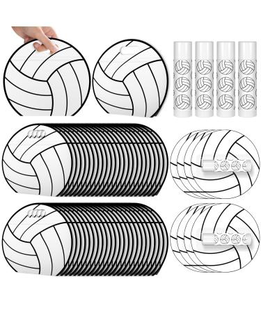 24pcs Volleyball Gift Bags & 12 Pack Volleyball Lip Balm