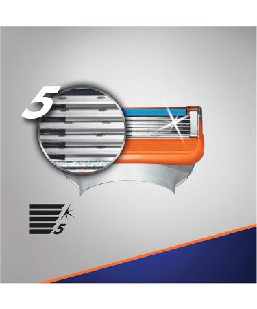 Buy Gillette Fusion5 Power Razor Blades for Men - 5 + 5 Refill Packs | Fast International Shipping - Buy Online on GoSupps.com