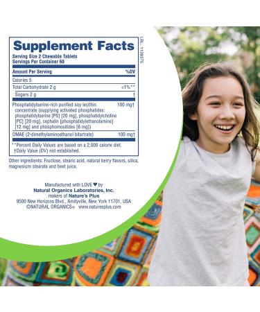 Nature's Plus Pedi-Active Mixed Berry Chewable Supplements for Active Kids - 120 Tablets - Buy Online on GoSupps.com