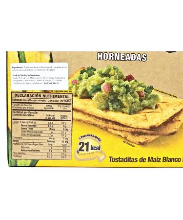 Sanissimo Oven Bake Corn Crackers - 3 Count, Pack of 48 | Salmas Horneadas - Buy Online on GoSupps.com