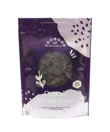 Organic Dulse Leaf, Atlantic Canada, Dark Harbour, non-GMO, Rich in Iodine, Protein, Naturally Harvested (4 ounces) 4 Ounce (Pack of 1)