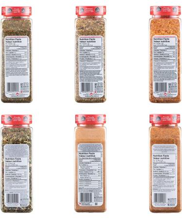 Club House Quality Natural Herbs & Spices Seasoning Pack 6 Count Garlic & Pepper 6 Count (Pack of 1) - Buy Online on GoSupps.com