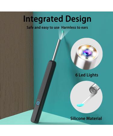 Ear Wax Removal Cleaner Ear Endoscope with LED Lights for Ear Wax Removal Tool Earwax Removal Kit Compatible with iPhone iPad Android (Pack of 2) - Buy Online on GoSupps.com