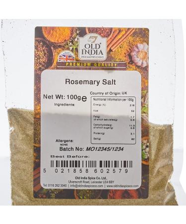 Old India Rosemary Salt 100g - Buy Online on GoSupps.com