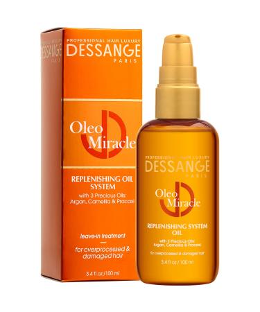 Dessange Oleo Miracle Replenishing System Oil  3.4 Fluid Ounce