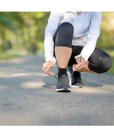 Swede-O Ankle Lok Ankle Brace - Medium Black | Supportive Ankle Protection for Sports & Recovery - Buy Online on GoSupps.com