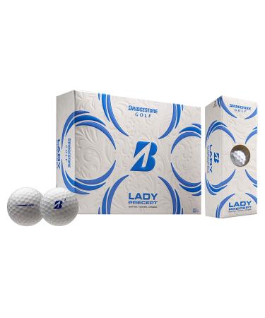 Bridgestone Golf 2021 Lady Precept White 12 pack