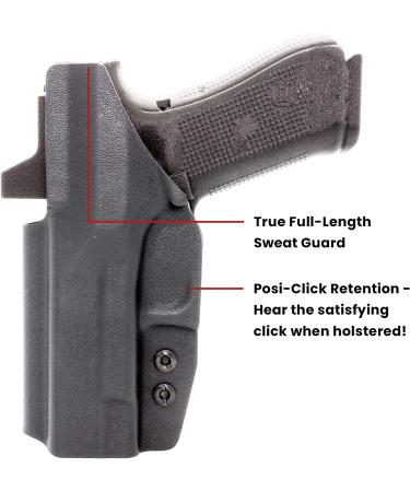 Concealment Express IWB KYDEX Holster for Sig Sauer P365 - Claw Compatible - Adjustable Cant - 'Posi-Click' Retention - Right Hand - 100% US Made - Buy Online on GoSupps.com