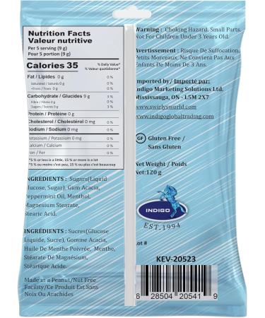 Swirly's Mr. Mints - Peppermint Flavor - Aspartame-Free Vegetarian and Gluten-Free Breathmints Made with Real Peppermint Oil - 120 grams x 24 packs ($2.08 per 120 gram pack of 5 rolls). - Buy Online on GoSupps.com