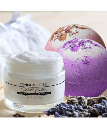 DMSOSTORE Refined Shea Butter Unscented 1 LB Bulk 100% Pure African Shea Butter for Hair & Dry Skin Deep Moisturizer for Face & Body DIY Whipped Body Butter Soap & Lip Balm - Buy Online on GoSupps.com