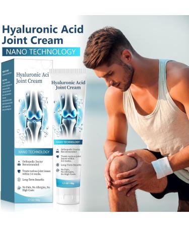 Hyaluronic Acid Joint Relief Cream hyaluronic acid against pain soothing back neck hands knees and joints 3 pieces - Buy Online on GoSupps.com