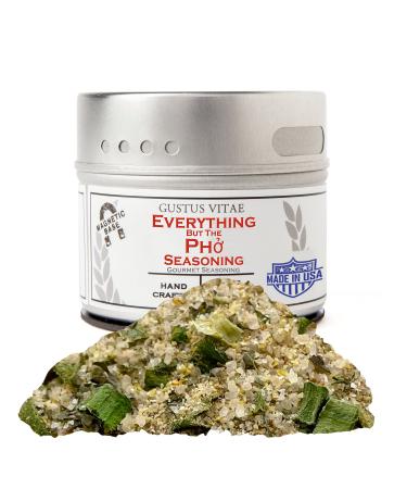 Everything But The Pho Seasoning | All Natural | Non GMO | 1.7 oz (48 g) | Gourmet Spice Mix | Small Batch | Artisanal Rub | Seasoning Pack | Magnetic Tin | Gustus Vitae | #845