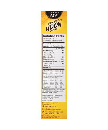Simply Asia Japanese Style Udon Noodles - 14 oz (Pack of 6) - Buy Online on GoSupps.com
