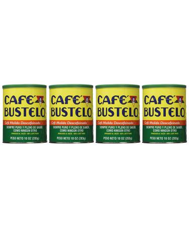 Cafe Bustelo Decaffeinated Ground Coffee 10 oz - Rich Flavor, No Caffeine - Buy Online on GoSupps.com