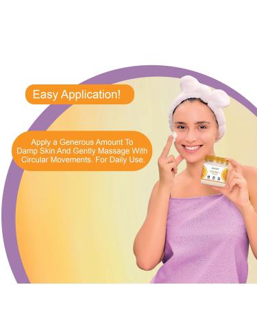 DR.RASHEL Vitamin C Cream For Men & Women With Goodness Of Orange Extract & Glycerin Hydrating & Moisturizing Facial Cream Soothing & Cleansing Facial Cream For All Skin Types - 380 ml / 12.84 Fl Oz - Buy Online on GoSupps.com