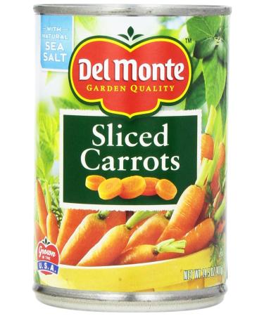 Del Monte Sliced Carrots, 14.5-Ounce (Pack of 8)